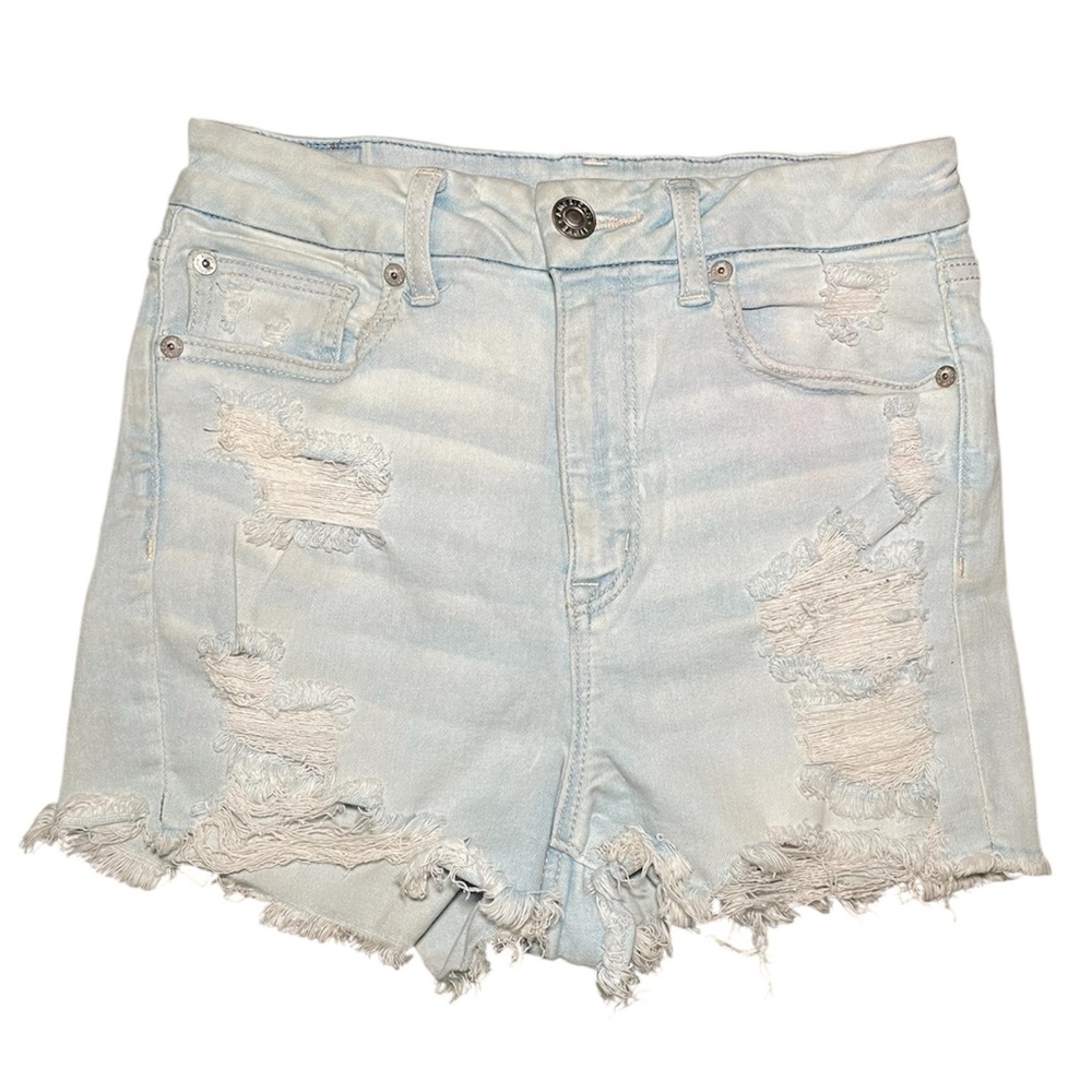 American Eagle Distressed Jean Shorts